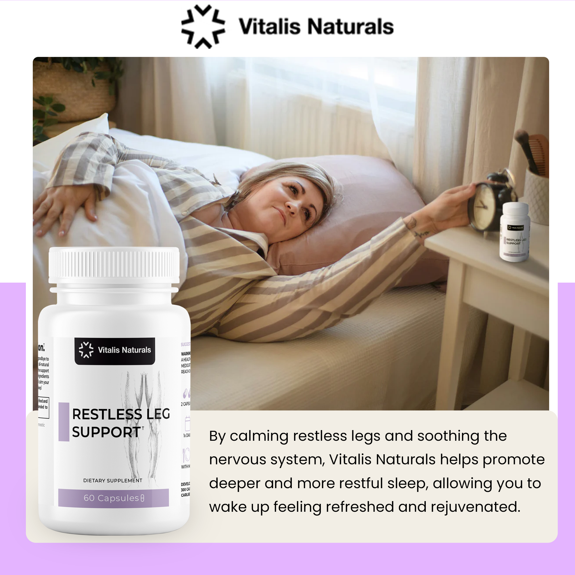 Vitalis Naturals Restless Leg Support